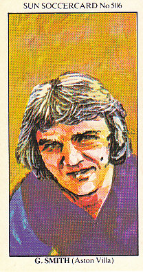 Gordon Smith Aston Villa 1978/79 the SUN Soccercards #506